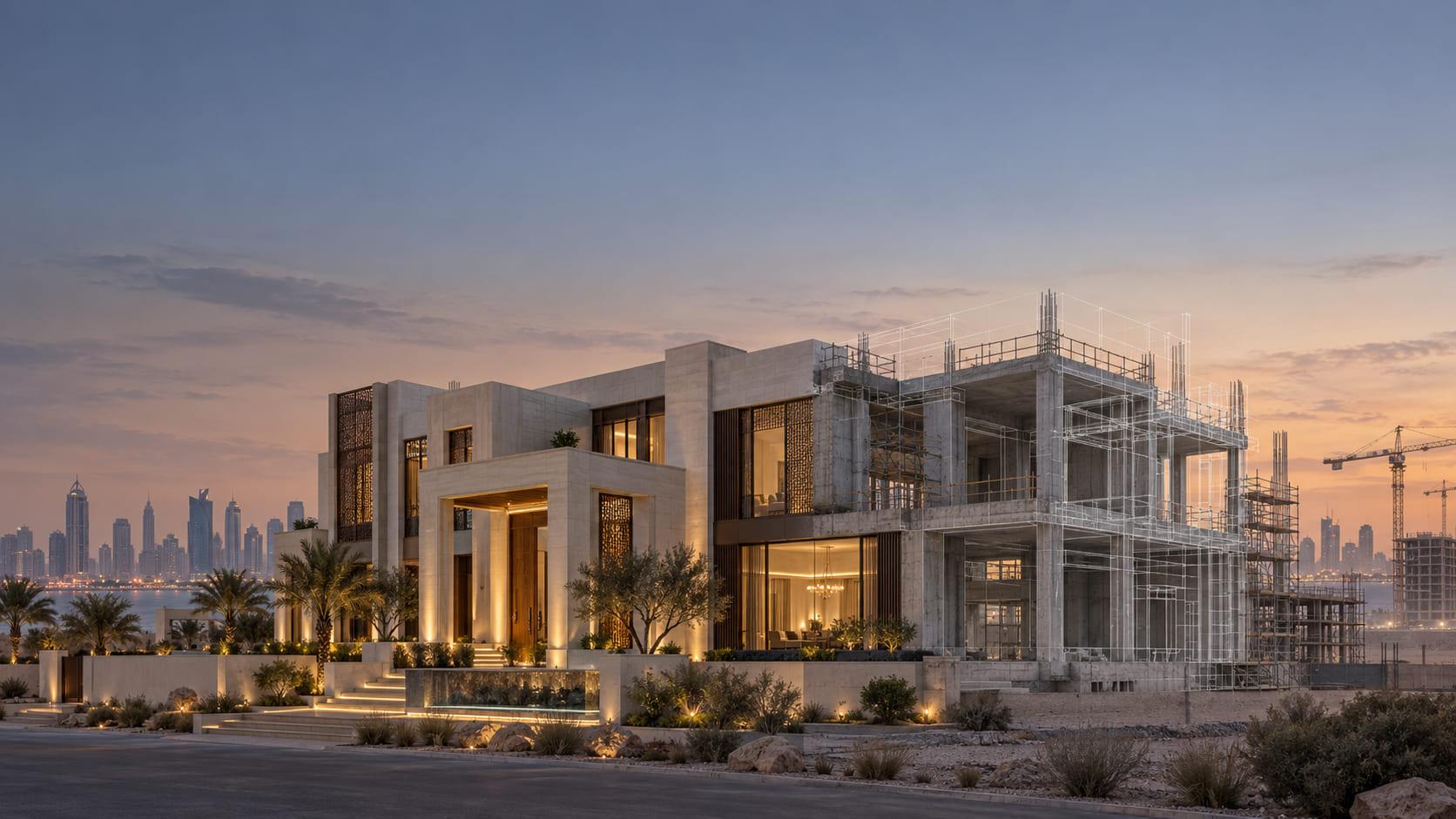 فيلا سكنية حديثة في قطر صمّمها المركز الأفريقي للاستشارات الهندسية