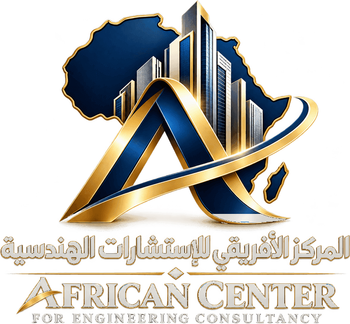 شعار المركز الأفريقي للاستشارات الهندسية